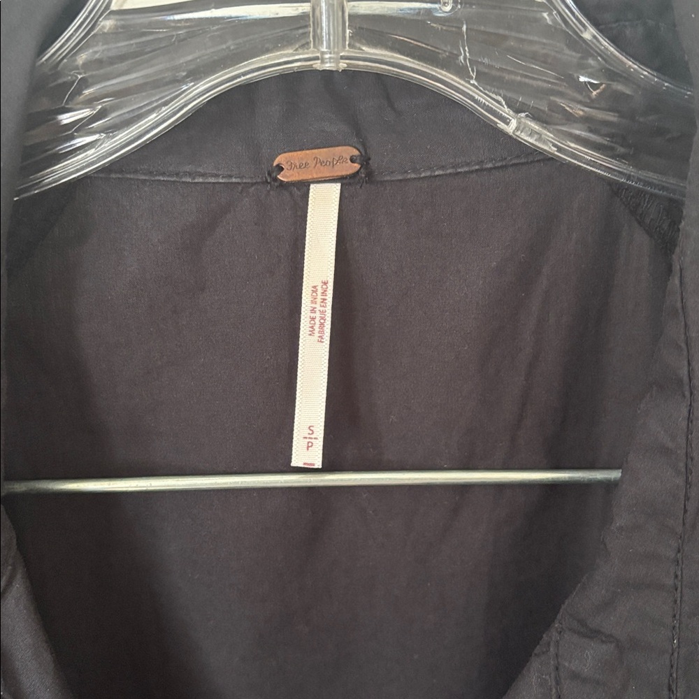 Hannah Poplin Mini dress in black - Picture 7 of 8
